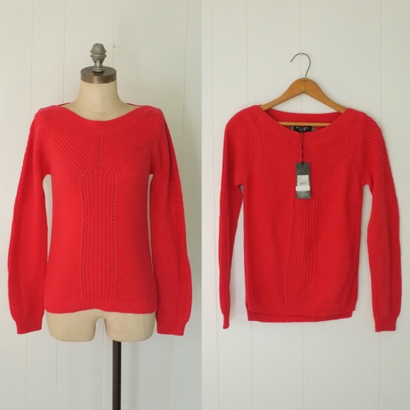 NWT Pink Sweater | Chunky Knit Stitch Pink Sweater - Picture 3 of 8